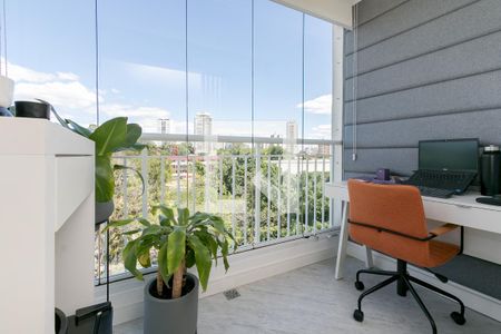 Varanda da Sala de apartamento para alugar com 2 quartos, 109m² em Santo Amaro, São Paulo