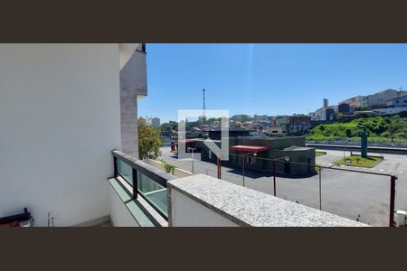 Varanda do Quarto 1  de apartamento para alugar com 3 quartos, 121m² em Vila Pires, Santo André