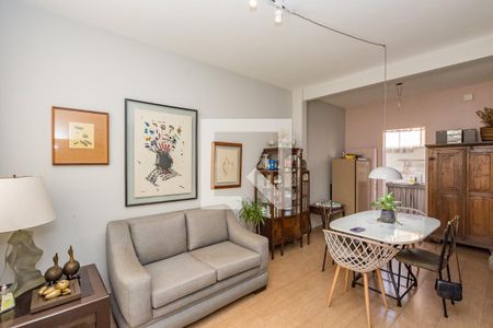 Sala de casa de condomínio à venda com 2 quartos, 88m² em Alto Caiçaras, Belo Horizonte