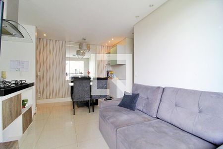 Sala de apartamento para alugar com 2 quartos, 50m² em Vila Metalúrgica, Santo André