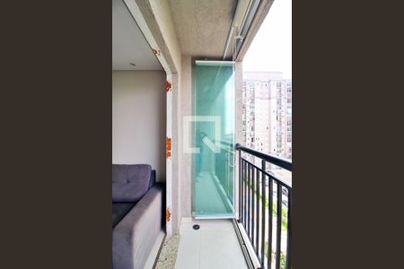 Varanda da Sala de apartamento para alugar com 2 quartos, 50m² em Vila Metalúrgica, Santo André