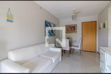 Sala de apartamento à venda com 1 quarto, 50m² em Recreio dos Bandeirantes, Rio de Janeiro