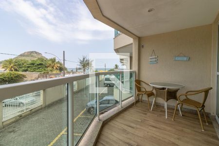 Varanda de apartamento à venda com 1 quarto, 50m² em Recreio dos Bandeirantes, Rio de Janeiro