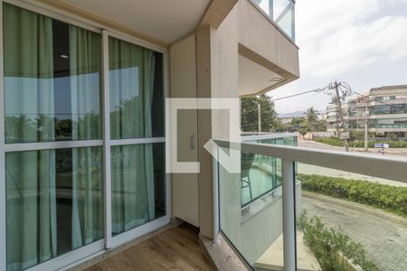 Varanda de apartamento à venda com 1 quarto, 50m² em Recreio dos Bandeirantes, Rio de Janeiro