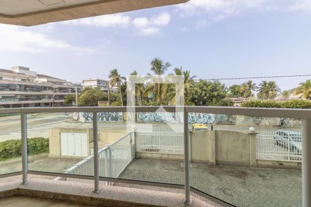 Varanda de apartamento à venda com 1 quarto, 50m² em Recreio dos Bandeirantes, Rio de Janeiro