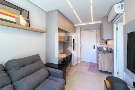 Sala de apartamento para alugar com 1 quarto, 28m² em Vila Nova Conceição, São Paulo