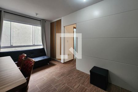 Sala de apartamento para alugar com 1 quarto, 42m² em Nova Gerty, São Caetano do Sul