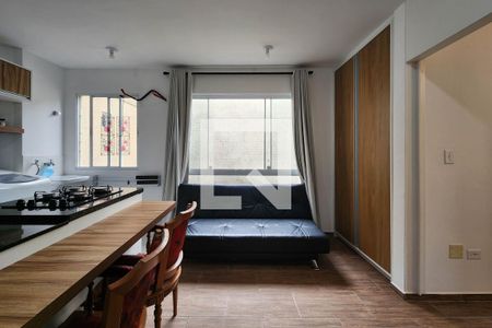 Sala de apartamento para alugar com 1 quarto, 42m² em Nova Gerty, São Caetano do Sul