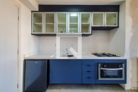 Sala Cozinha de apartamento para alugar com 2 quartos, 31m² em Vila Monumento, São Paulo