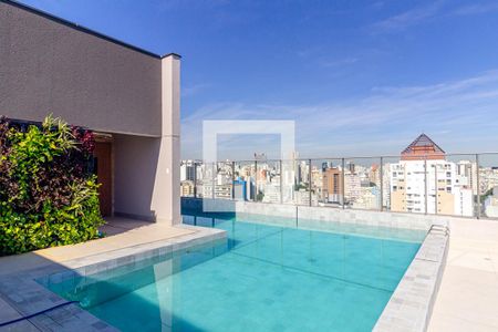 Studio para alugar com 24m², 1 quarto e sem vagaÁrea comum - Piscina