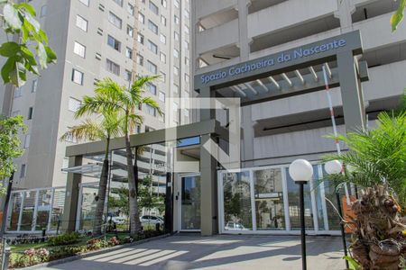 Apartamento à venda com 44m², 2 quartos e 1 vagaFachada e portaria