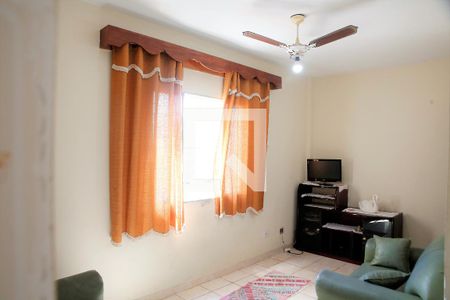 Sala de apartamento para alugar com 1 quarto, 44m² em Aviação, Praia Grande