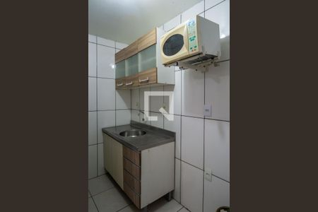 Cozinha e Área de Serviço de kitnet/studio para alugar com 1 quarto, 28m² em Centro Histórico, Porto Alegre