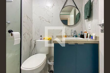 Studio para alugar com 37m², 1 quarto e sem vaga Studio para alugar com 37m², 1 quarto e sem vagaBanheiro