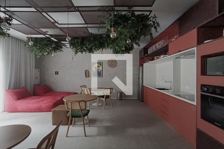 Studio à venda com 22m², 1 quarto e sem vagaÁrea comum - Salão de festas