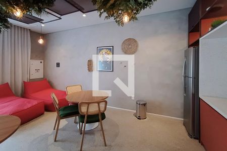 Studio à venda com 22m², 1 quarto e sem vagaÁrea comum - Salão de festas