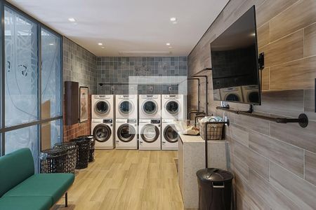 Studio à venda com 22m², 1 quarto e sem vagaLavanderia