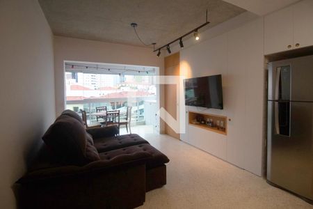 Sala de apartamento à venda com 1 quarto, 40m² em Pinheiros, São Paulo