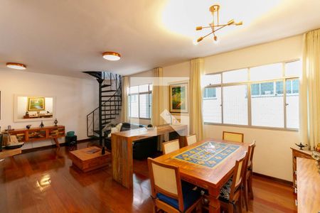 Sala de apartamento à venda com 3 quartos, 240m² em Buritis, Belo Horizonte