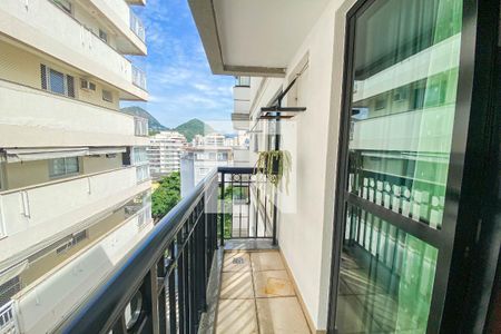 Varanda de apartamento para alugar com 3 quartos, 117m² em Botafogo, Rio de Janeiro
