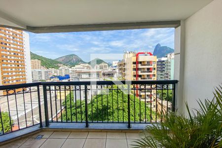 Apartamento para alugar com 117m², 3 quartos e 2 vagasVaranda  da suite 