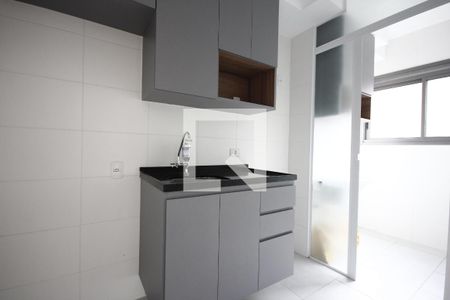 Cozinha de kitnet/studio à venda com 1 quarto, 27m² em Vila Dom Pedro I, São Paulo