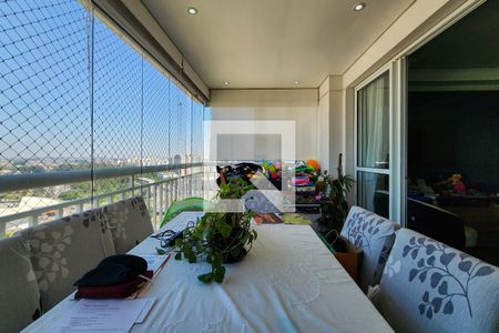 Varanda de apartamento à venda com 3 quartos, 107m² em Vila Lusitânia, São Bernardo do Campo