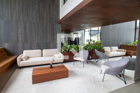 Studio à venda com 37m², 1 quarto e 1 vagaHall social