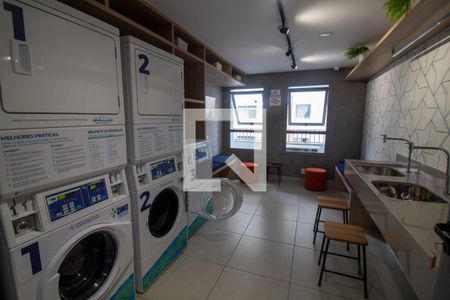 Studio à venda com 37m², 1 quarto e 1 vagaÁrea comum - Lavanderia