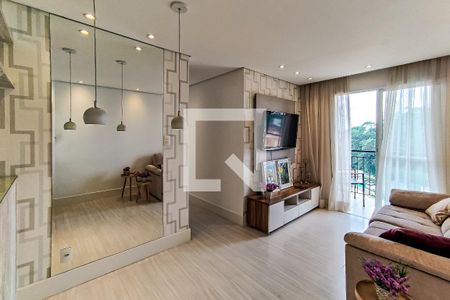 Sala de apartamento para alugar com 3 quartos, 68m² em Jardim Monte Kemel, São Paulo