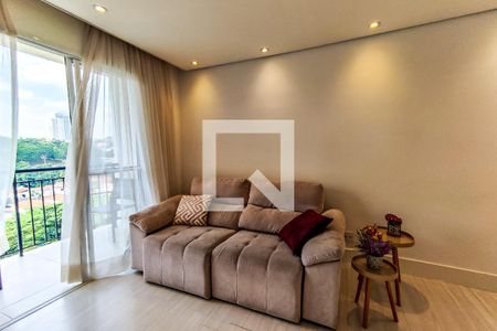 Sala de apartamento para alugar com 3 quartos, 68m² em Jardim Monte Kemel, São Paulo