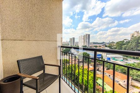 Varanda de apartamento para alugar com 3 quartos, 68m² em Jardim Monte Kemel, São Paulo