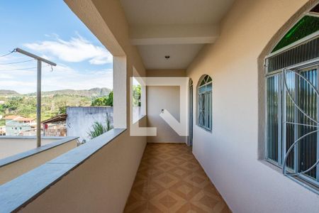 Varanda da Sala de casa para alugar com 2 quartos, 70m² em Palmeiras, Belo Horizonte