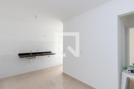 Sala e Cozinha de apartamento para alugar com 1 quarto, 32m² em Vila Gustavo, São Paulo