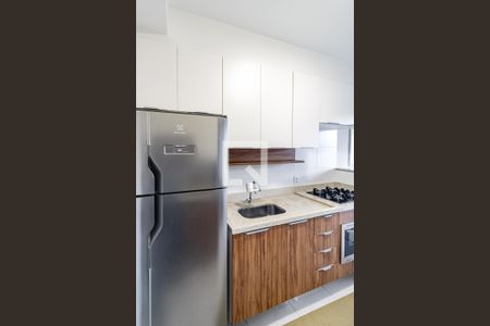 Sala e Cozinha de apartamento à venda com 1 quarto, 29m² em Jardim da Glória, São Paulo