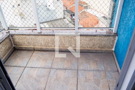 Varanda da Suíte de apartamento para alugar com 2 quartos, 60m² em Vila Curuca, Santo André