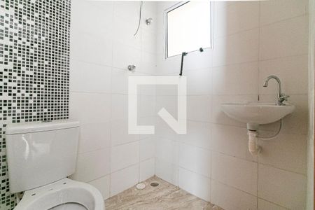 Banheiro de apartamento à venda com 1 quarto, 38m² em Chácara Seis de Outubro, São Paulo