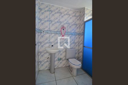 Banheiro Suíte de apartamento à venda com 1 quarto, 33m² em Guajuviras, Canoas