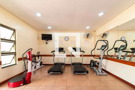 Apartamento à venda com 45m², 1 quarto e 1 vaga Apartamento à venda com 45m², 1 quarto e 1 vagaÁrea comum - Academia