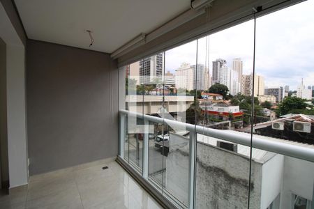 Varanda da sala  de apartamento para alugar com 1 quarto, 36m² em Perdizes, São Paulo