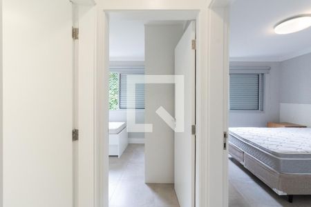 Acesso aos quartos  de apartamento para alugar com 2 quartos, 77m² em Paraíso, São Paulo