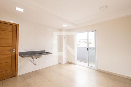 Sala e Cozinha de apartamento para alugar com 2 quartos, 34m² em Vila Carrao, São Paulo