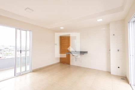 Sala e Cozinha de apartamento para alugar com 2 quartos, 34m² em Vila Carrao, São Paulo