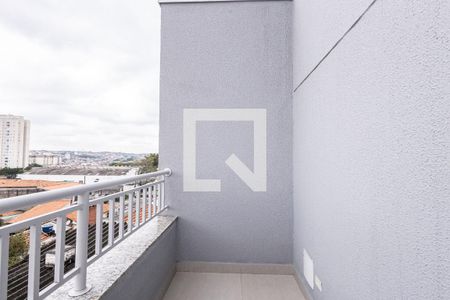 varanda Sala e Cozinha de apartamento para alugar com 2 quartos, 34m² em Vila Carrao, São Paulo