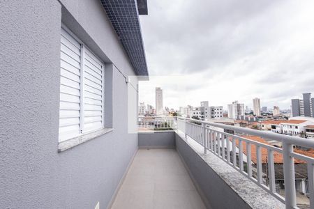 varanda Sala e Cozinha de apartamento para alugar com 2 quartos, 34m² em Vila Carrao, São Paulo