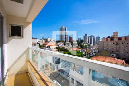 Apartamento à venda com 120m², 3 quartos e 3 vagasVaranda do quarto 3 e sala