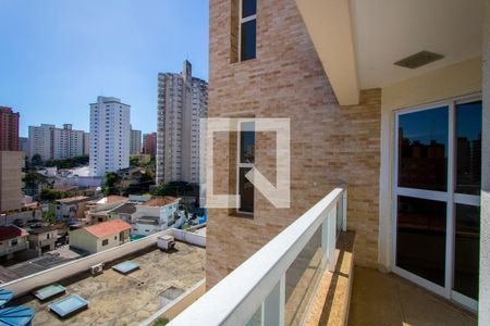 Apartamento à venda com 120m², 3 quartos e 3 vagasVaranda do quarto 3 e sala