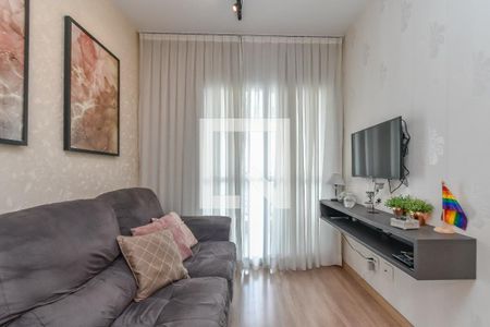 Sala de apartamento para alugar com 1 quarto, 42m² em Santa Efigênia, São Paulo