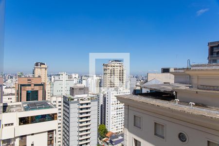Vista de kitnet/studio para alugar com 1 quarto, 26m² em Cerqueira César, São Paulo