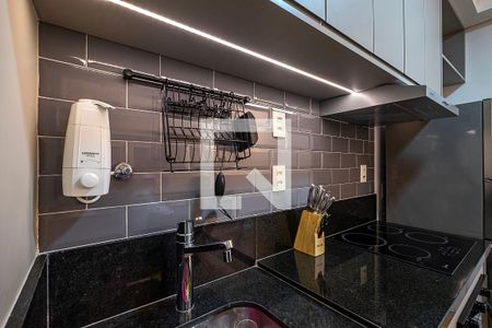 Sala/Cozinha de apartamento para alugar com 1 quarto, 49m² em Pinheiros, São Paulo